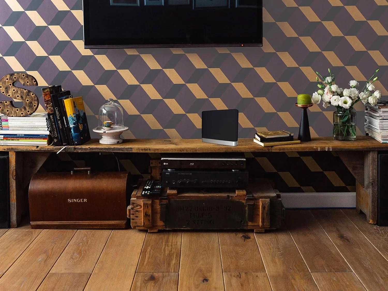 آنتن داخلی CGV AN-REGLISSE برای DVB-T/DVB-T2 با تقویت کننده، آنتن فعال برای استفاده در داخل خانه، دریافت بدون تداخل به لطف فیلتر LTE، بهره قابل تنظیم، HDTV، کابل آنتن 1.8 متری، براکت