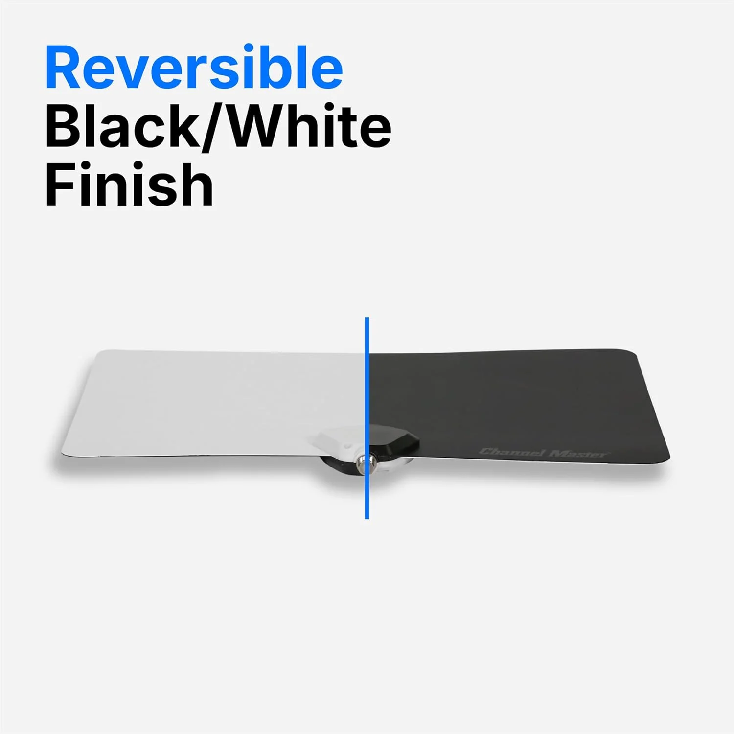 آنتن تلویزیون داخلی فوق العاده نازک Channel Master FLATenna Duo با برد 35 مایل - دو طرفه مشکی یا سفید - CM-4001HDBW آنتن تلویزیون داخلی فوق العاده نازک Channel Master FLATenna Duo با برد 35 مایل - دو طرفه مشکی یا سفید - CM-4001HDBW