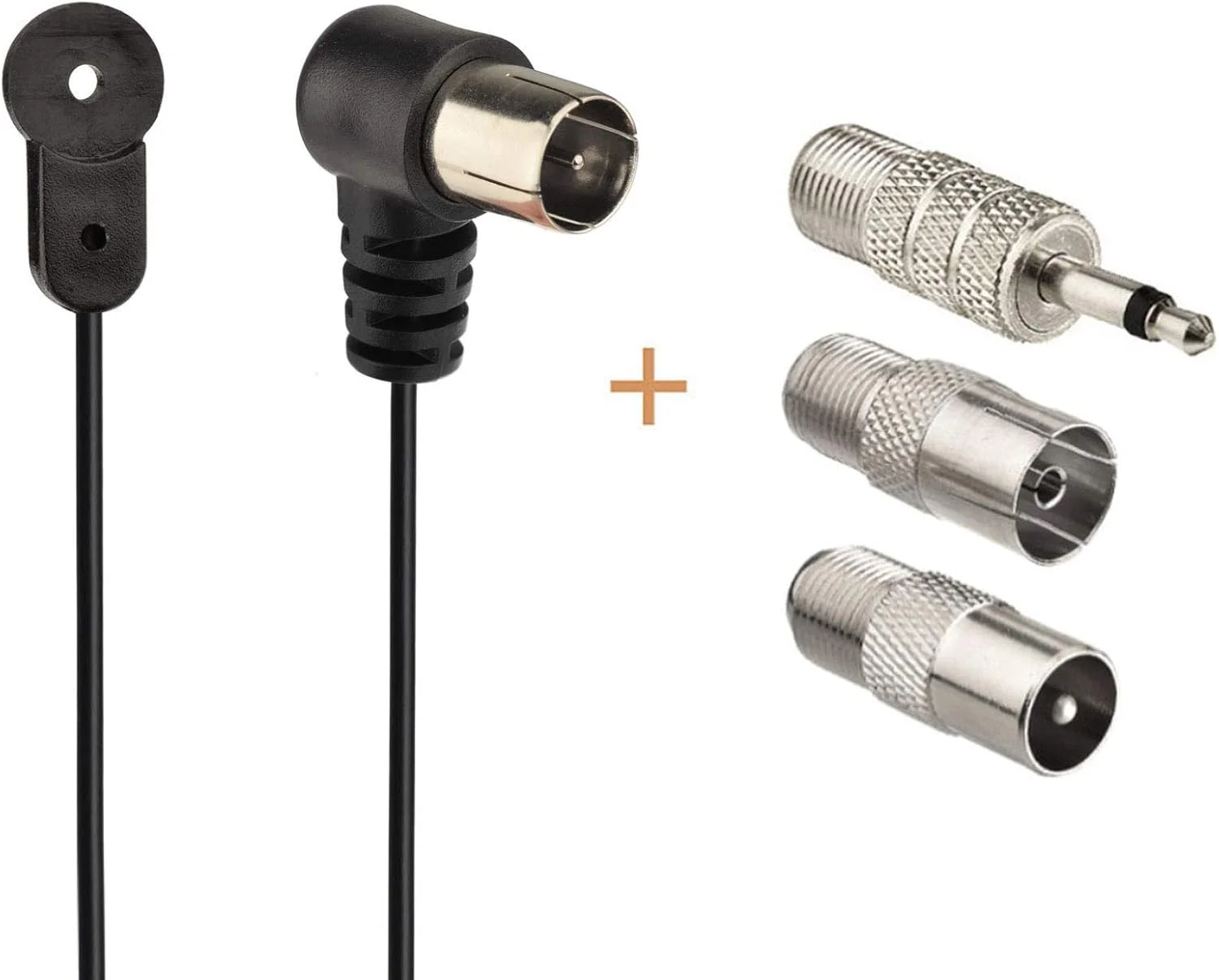 آنتن FM بینگفو 75 اهم برای سیستم های صوتی پایونیر، اونکیو، یاماها، مارانتز، سیستم موسیقی Bose Wave، رادیو دیجیتال HD داخلی، رادیو FM، گیرنده استریو بلوتوث، گیرنده صوتی و تصویری AV سینمای خانگی