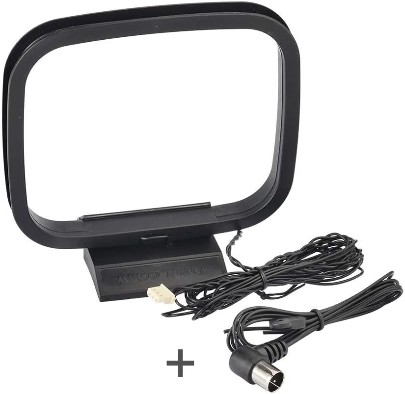 آنتن رادیویی داخلی FM/AM بینگفو، 75 اهم، 1.5 متر، سازگار با سیستم های HiFi شارپ، صدای استریو، رادیو HD، گیرنده بلوتوث