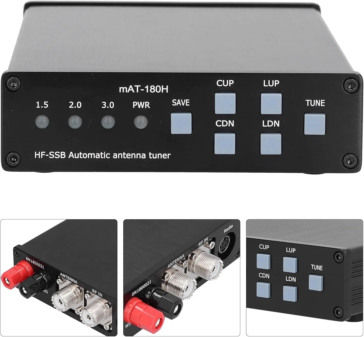 آنتن اتوماتیک، لوازم جانبی تیونر موج کوتاه قابل حمل و بادوام برای DIY