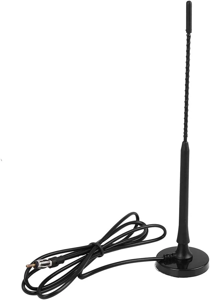 آنتن سیگنال رادیویی خودرو X AUTOHAUX با ارتفاع 29.5 سانتی متر، پایه مغناطیسی مشکی DC 12 ولت مناسب برای نصب روی سقف