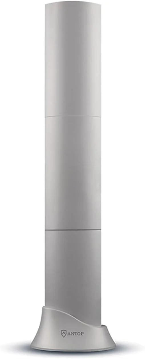 آنتن داخلی HDTV و رادیو FM مدل AT-500SBS تیتانیوم ANTOP Antenna Inc. با تقویت کننده و سیستم Smart Boost