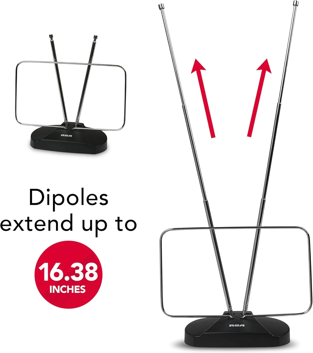 آنتن داخلی پایه تلویزیون Audiovox