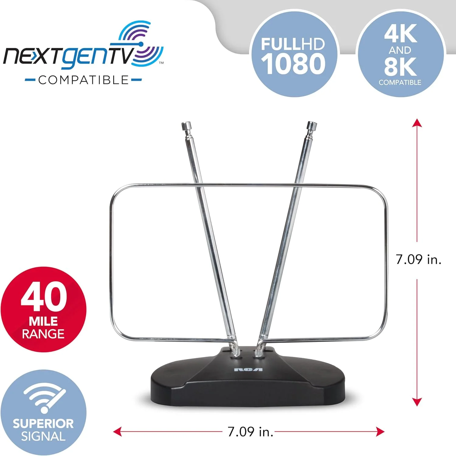 آنتن داخلی پایه تلویزیون Audiovox