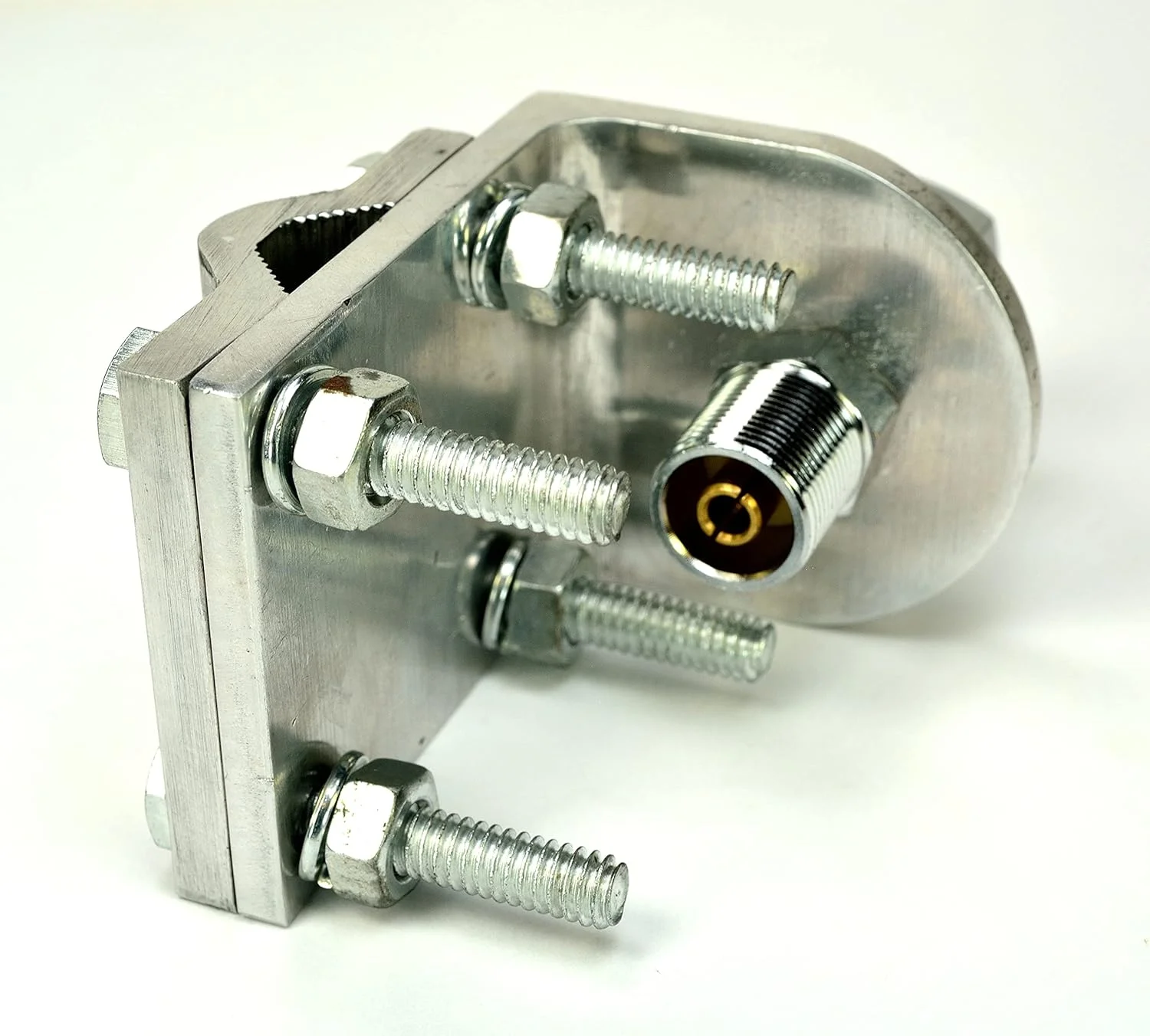 آنتن رادیو CB، پایه آینه تک شیار به همراه استد SO239 - Aries 30303 - فله ای (بدون بسته بندی)