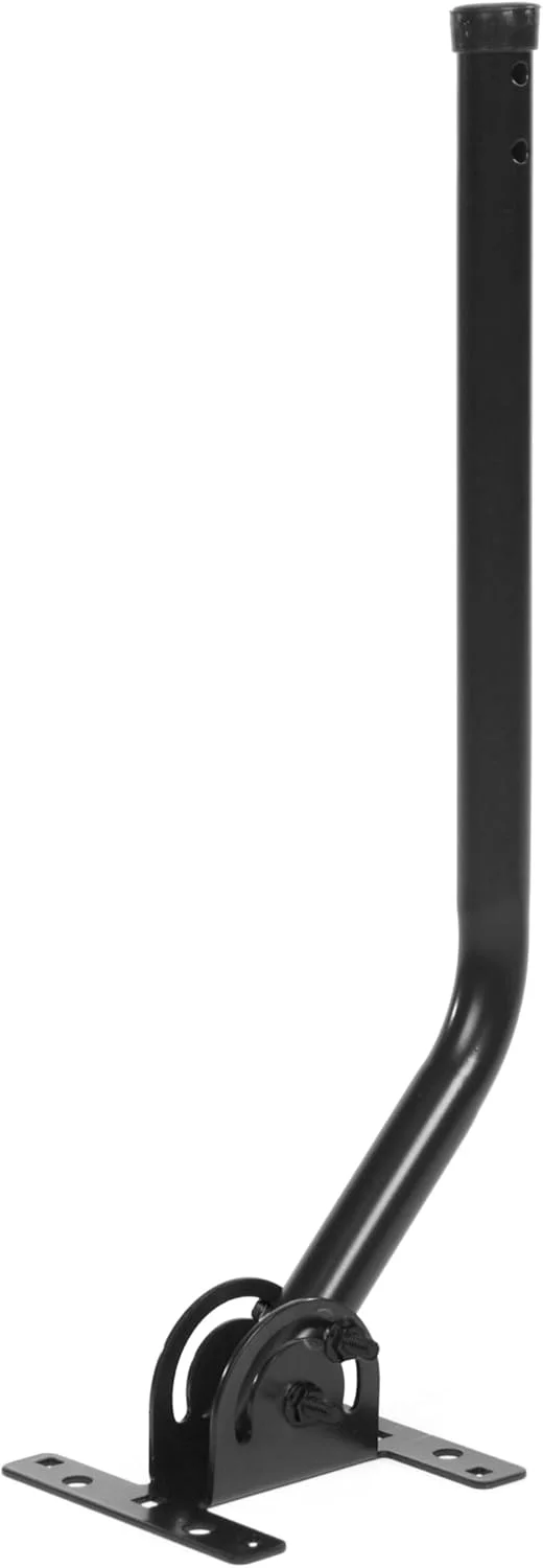 پایه آنتن 20 اینچی تلویزیون Antennas Direct ClearStream، قطر خارجی 1 اینچ، سخت افزار نصب مقاوم در برابر آب و هوا، بست قابل تنظیم پایه، پدهای آب بندی نصب، مشکی - CJMOUNT