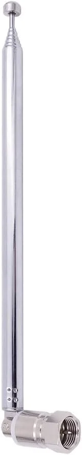 آنتن رادیویی FM، تلسکوپی 75 اهم با اتصال دهنده نر پیچی نوع F، آداپتور آنتن رادیویی AM FM برای گیرنده صوتی و تصویری استریو، آمپلی فایر سینمای خانگی