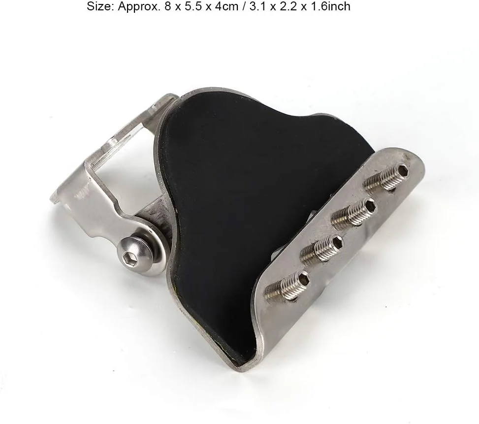 پایه آنتن، گیره پایه آنتن رادیویی موبایل خودرو از جنس استیل ضد زنگ، براکت درب صندوق عقب هاچ بک، رادیو موبایل خودرو با زاویه قابل تنظیم 360 درجه برای کامیون خودرو