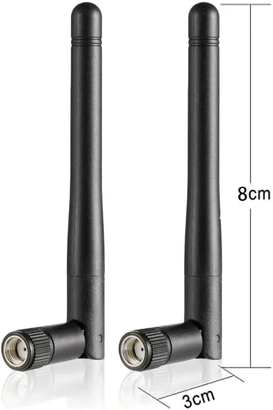 (بسته 2 عددی) آنتن وای فای برای رسیورهای دنون و رسیورهای AV مارانتز، تقویت کننده سیگنال بی سیم و بلوتوث، Slinkdsco