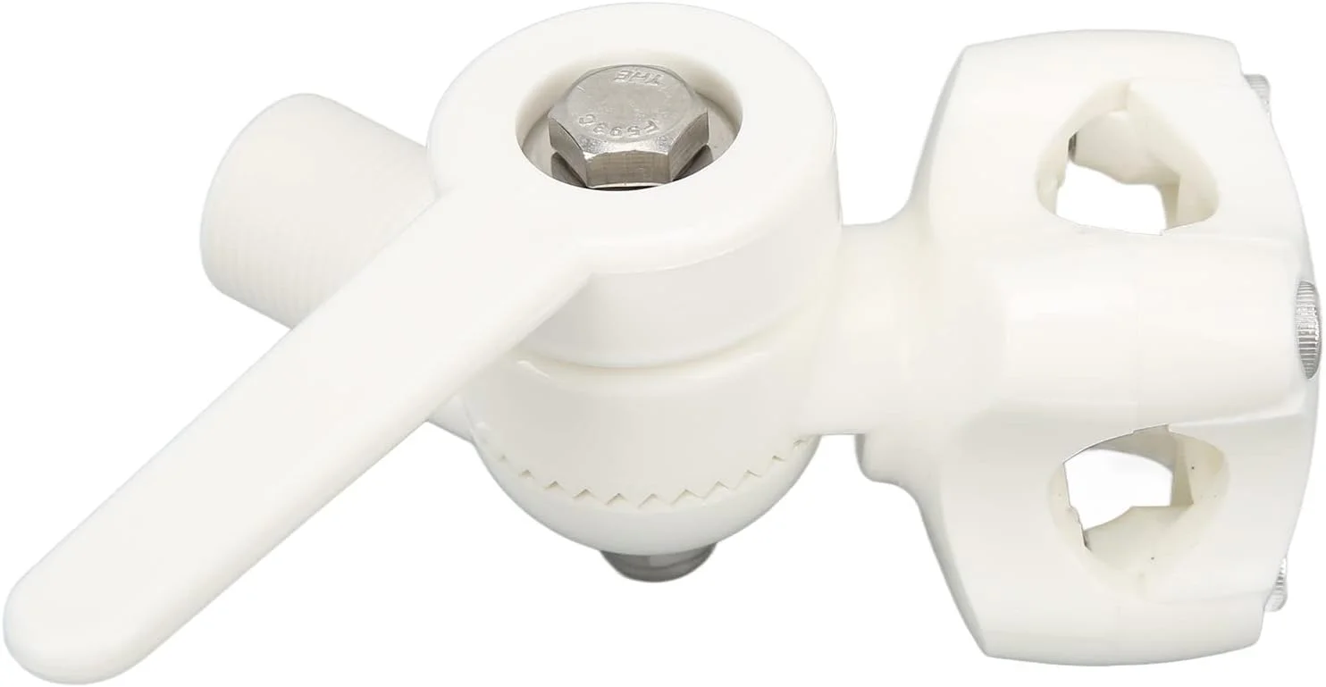 پایه آنتن نایلونی دریایی، طراحی قابل تنظیم با ساختار قوی، مقاوم در برابر اشعه ماوراء بنفش و ضد زنگ برای قایقرانی