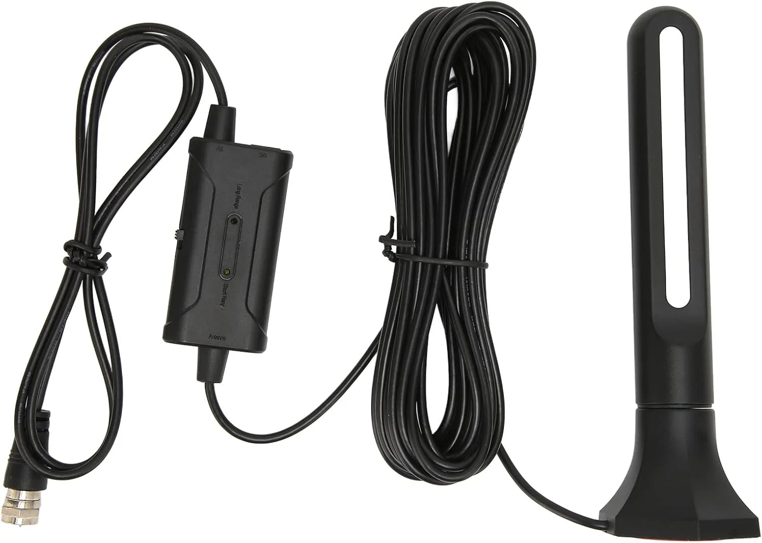 آنتن تلویزیون، آنتن دیجیتال تلویزیون داخلی برای تلویزیون هوشمند، آنتن HDTV، پشتیبانی از دریافت طولانی برد 4K 1080p Fire TV Stick و همه تلویزیون ها، برد طولانی 300 مایل