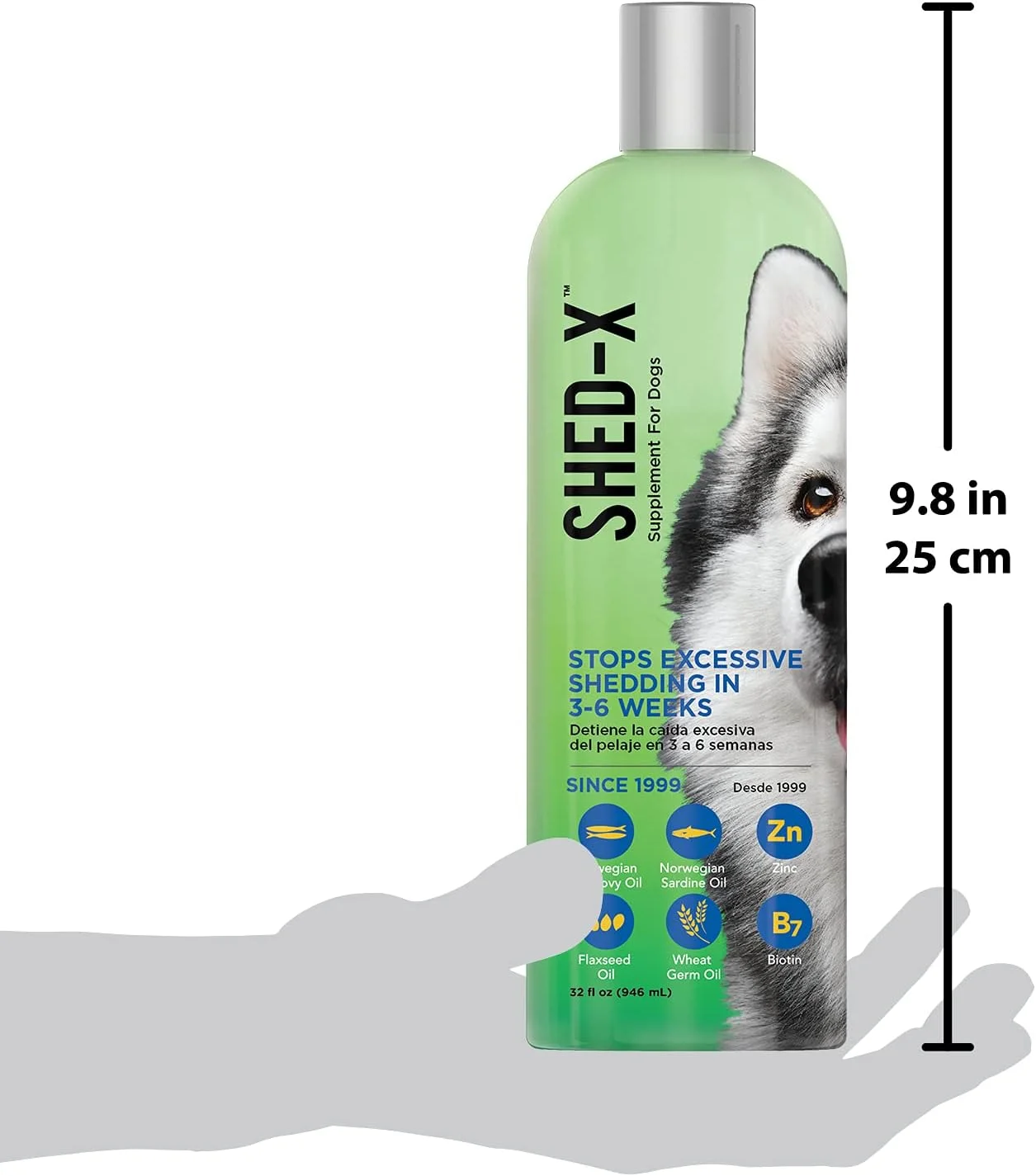 SynergyLabs Shed-X Dermaplex Liquid Daily Supplement for Dog