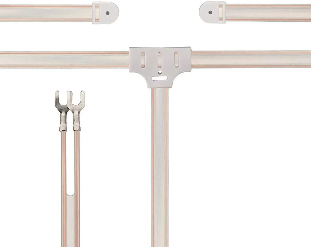 آنتن دوقطبی FM 300 اهم با سیم لخت دوقلو برای رادیو HD دیجیتال داخلی، رادیو FM رومیزی، گیرنده استریو صوتی و تصویری AV سینمای خانگی، تیونر تلویزیون HDTV