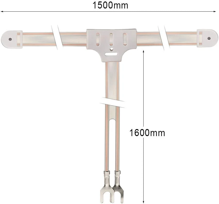 آنتن دوقطبی FM 300 اهم با سیم لخت دوقلو برای رادیو HD دیجیتال داخلی، رادیو FM رومیزی، گیرنده استریو صوتی و تصویری AV سینمای خانگی، تیونر تلویزیون HDTV آنتن دوقطبی FM 300 اهم با سیم لخت دوقلو برای رادیو HD دیجیتال داخلی، رادیو FM رومیزی، گیرنده استریو صوتی و تصویری AV سینمای خانگی، تیونر تلویزیون HDTV