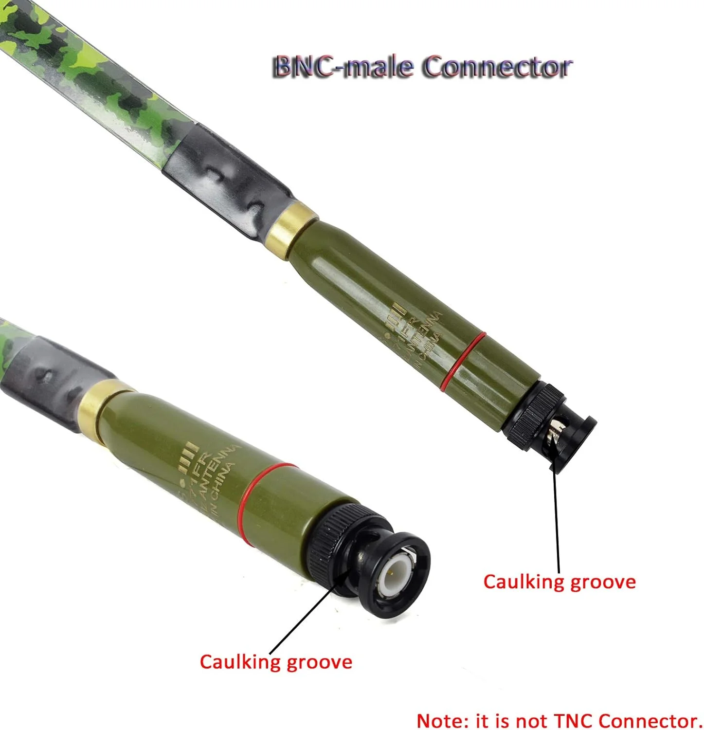 آنتن HYS با پایه BNC به طول 39 سانتی متر، دو بانده VHF UHF HT برای فرکانس های 144/430 مگاهرتز (136-174 مگاهرتز و 400-470 مگاهرتز) سازگار با Icom V86 IC-T7H Yaesu FT-530 Uniden BCD325P2 BC125AT رادیو و اسکنر قابل حمل BNC