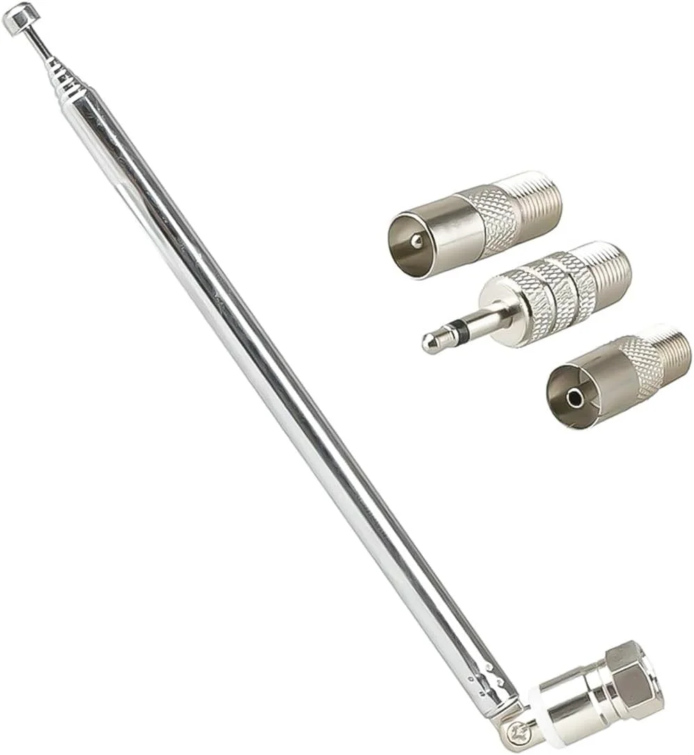 آنتن رادیویی FM مدل Hsthe Sea، آنتن تلسکوپی جایگزین FM با 6 بخش برای سیستم صوتی Denon Pioneer Marantz Bose Wave و استریو بلوتوث