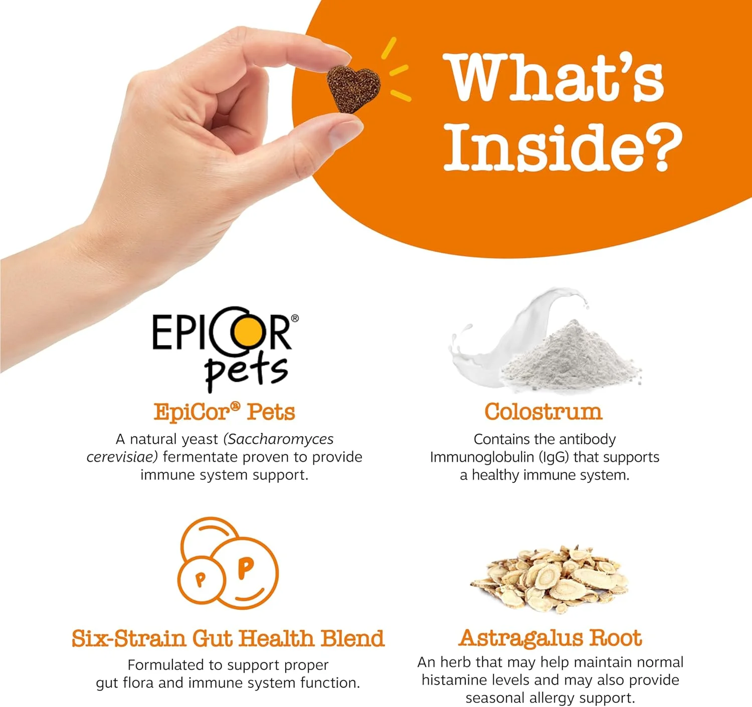 تشویقی سگ Zesty Paws Aller-Immune Bites با طعم بره 90 عددی