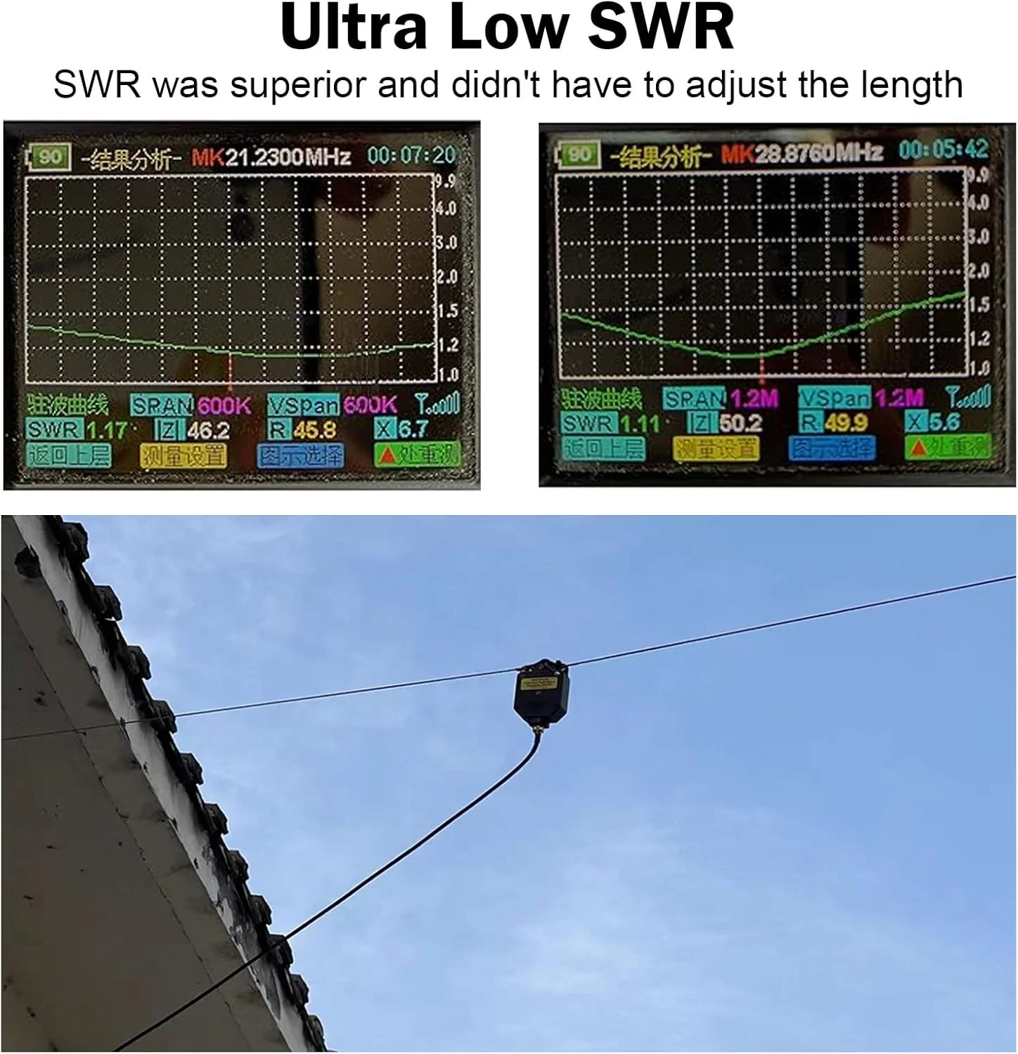 آنتن نیم موج تغذیه انتهایی JYR8010-150W، آنتن سیم بلند 8 باندی 10 متری 12 متری 15 متری 17 متری 20 متری 30 متری 40 متری 80 متری، بالون 1:64 بدون تنظیم آنتن نیم موج تغذیه انتهایی JYR8010-150W، آنتن سیم بلند 8 باندی 10 متری 12 متری 15 متری 17 متری 20 متری 30 متری 40 متری 80 متری، بالون 1:64 بدون تنظیم
