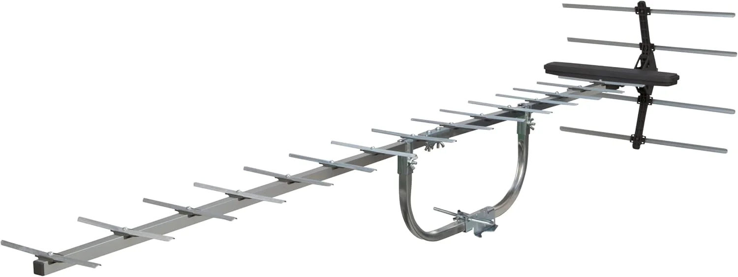 آنتن تلویزیون فضای باز Labgear، یاگی 20 المانه با فیلتر 4G و 5G، جمع و جور مناسب فضای باز - آنتن دیجیتال HD تلویزیون، گروه K