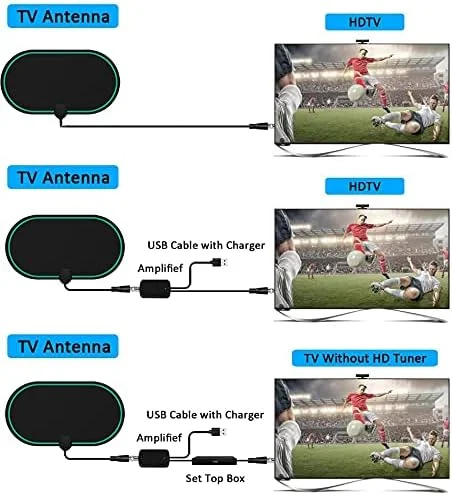 آنتن هوایی داخلی KnuKonceptz TV - آنتن هوایی تلویزیون داخلی تقویت شده با برد بلند 120+، آنتن داخلی تلویزیون سیگنال تقویت کننده برای پشتیبانی از تلویزیون Freeview 1080P HDTV و کابل کواکسیال 13 فوت آنتن هوایی داخلی KnuKonceptz TV - آنتن هوایی تلویزیون داخلی تقویت شده با برد بلند 120+، آنتن داخلی تلویزیون سیگنال تقویت کننده برای پشتیبانی از تلویزیون Freeview 1080P HDTV و کابل کواکسیال 13 فوت