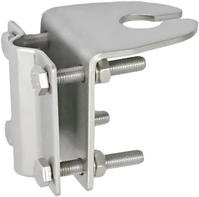 براکت نصب آنتن کامیون UngSung، پایه گیره میله ای ریل جانبی استیل ضد زنگ سنگین، مناسب برای اتصالات UHF-F، SO-239، CB Stud 3/8" x 24، کانکتور N-Female برای آنتن های آماتور Ham، CB، تلویزیون و موبایل