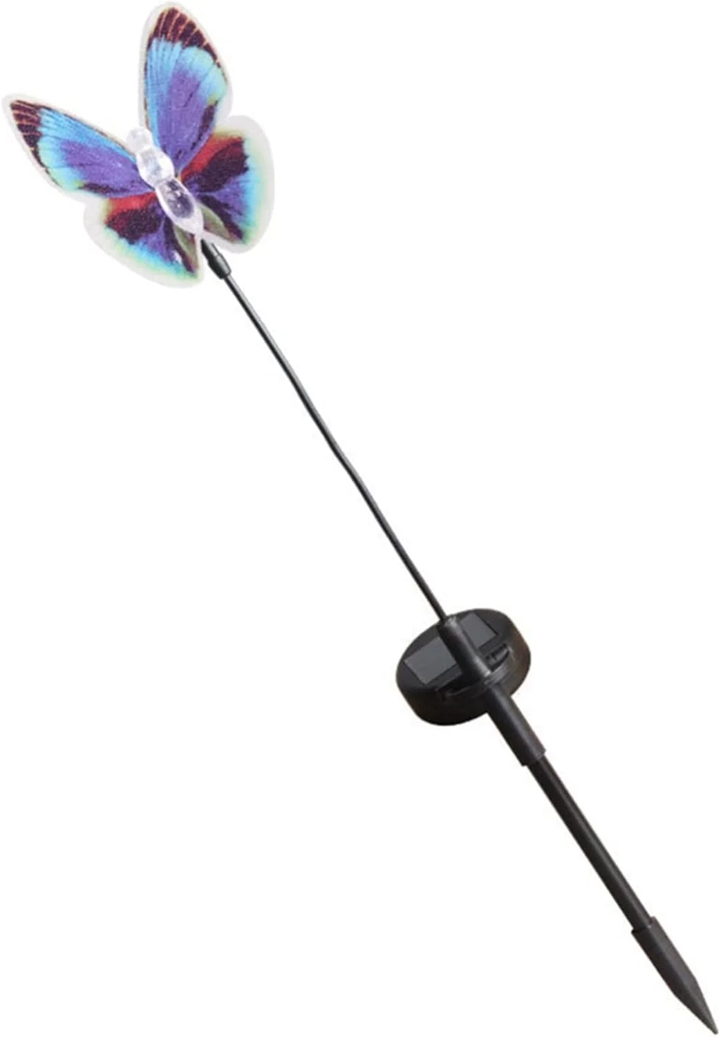 چراغ LED خورشیدی خیابانی باغی YHUAEE، ضد آب، مناسب فضای باز، چراغ LED خورشیدی خیابانی باغی، تزئینی برای مسیر، چمن، محوطه و خیابان (Hortel)