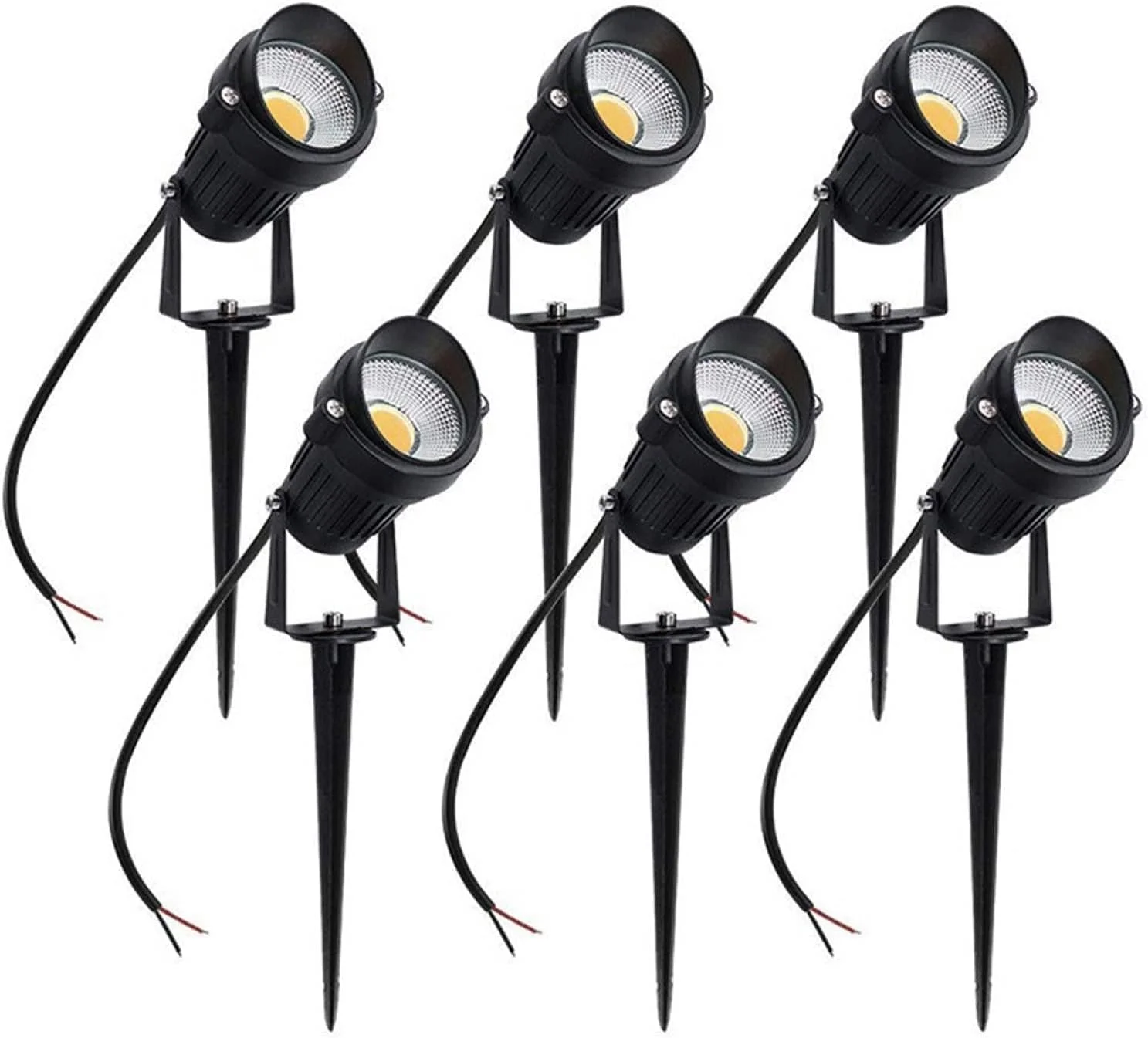چراغ های محوطه VIZCO، روشنایی تزئینی باغ، چراغ LED ضد آب 5 وات برای درخت باغ