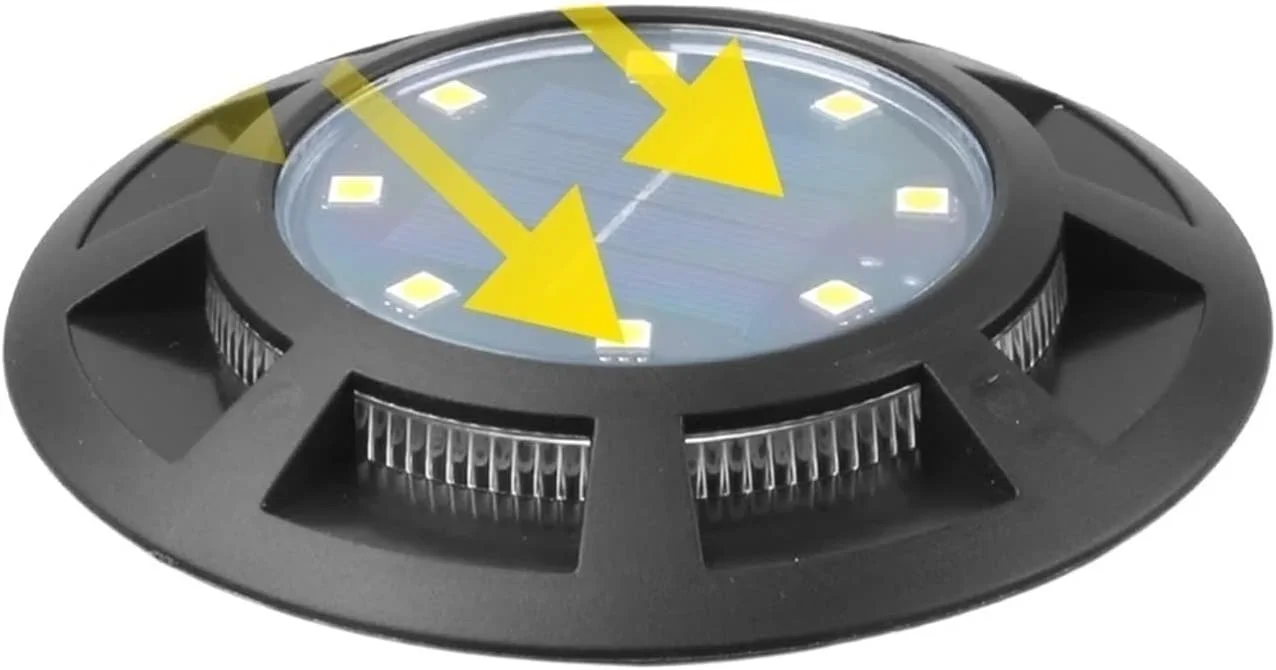 چراغ های محوطه ویژکو، چراغ های LED خورشیدی تزئینی ضد آب IP65 برای روشنایی شبانه حیاط، مسیر، پله ها، عرشه، ایوان و تزئینات محوطه