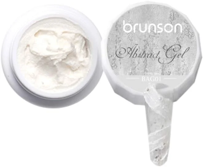 ژل آبستره برای طراحی ناخن UV/LED، ژل گچ، جدیدترین ژل طراحی، ژل طراحی ناخن، اثر گچ، ژل سه بعدی طراحی ناخن، بدون نیاز به لاک ژل تاپ کت، لاک ژل UV، لاک ناخن، وارنیش BAG01، لاک ژل برجسته