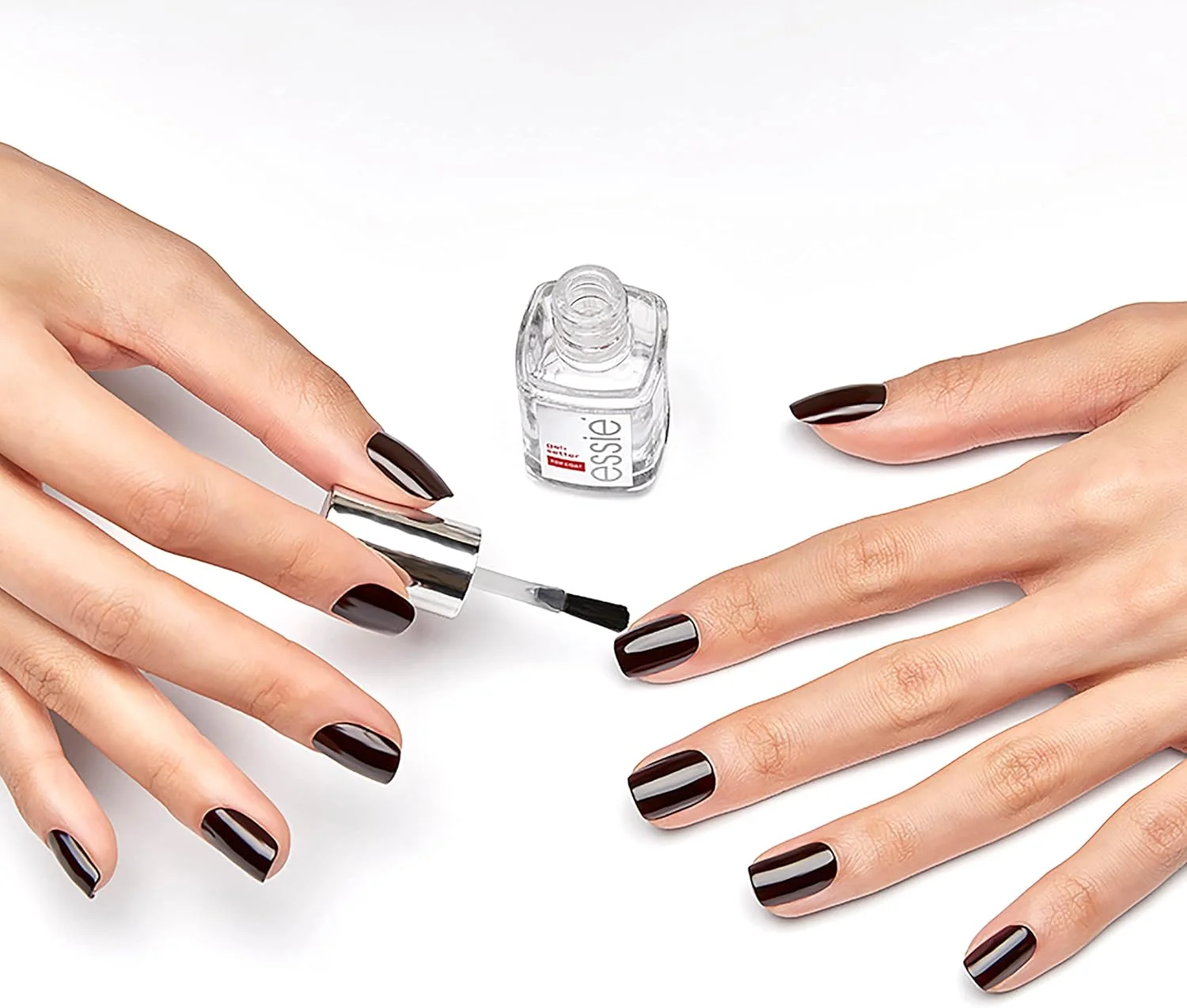 محصول مراقبت از ناخن اسی، وگان و فاقد 8 ماده مضر، تاپ کت ژل سِتِر، لاک ناخن با پوشش ژل مانند، 13.5 میلی لیتر