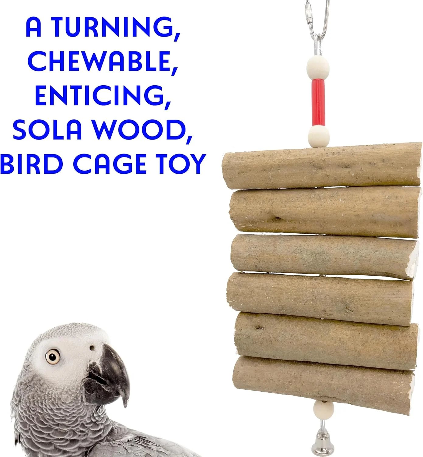 اسباب بازی جویدنی چوبی مدل 1068 Big Bark Sola Chewer - دست ساز، مناسب قفس پرندگان، چوب های طبیعی سولا با پوست، سرگرم کننده، خرد کردن آسان با نوک و پا، مناسب برای پرندگان متوسط جثه مانند کاسکو و آمازون اسباب بازی جویدنی چوبی مدل 1068 Big Bark Sola Chewer - دست ساز، مناسب قفس پرندگان، چوب های طبیعی سولا با پوست، سرگرم کننده، خرد کردن آسان با نوک و پا، مناسب برای پرندگان متوسط جثه مانند کاسکو و آمازون