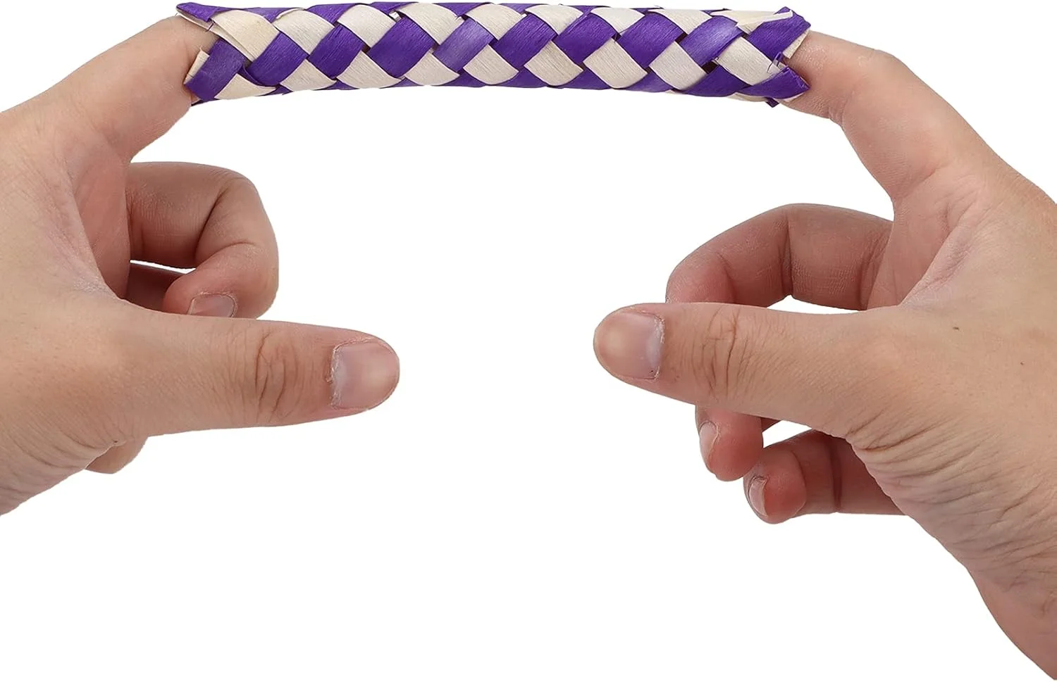 تله انگشتی بامبو F&Y، بسته 24 عددی - اسباب بازی جویدنی سرگرم کننده DIY برای پرندگان، بازی مهمانی کودکان و لوازم صنایع دستی تله انگشتی بامبو F&Y، بسته 24 عددی - اسباب بازی جویدنی سرگرم کننده DIY برای پرندگان، بازی مهمانی کودکان و لوازم صنایع دستی