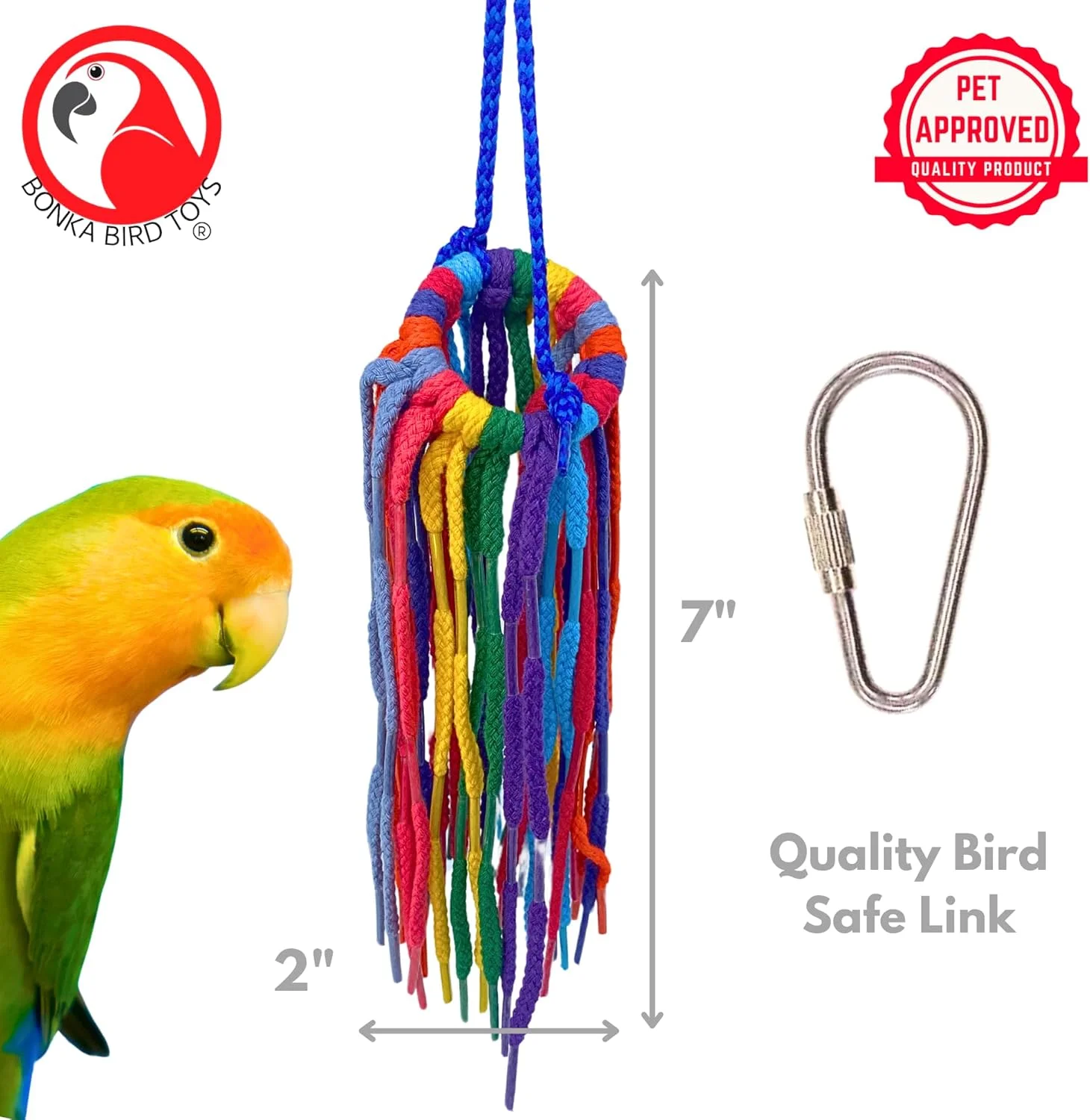 اسباب بازی پرنده بهشتی اَگلِت کوچک Bonka Bird Toys 51214