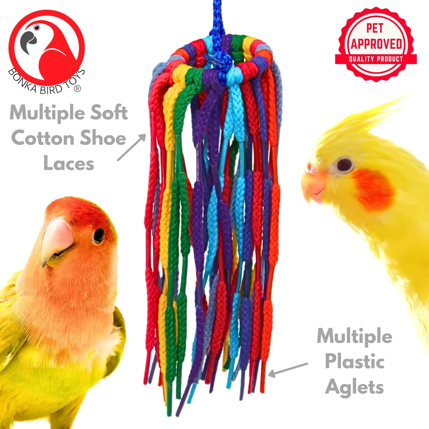 اسباب بازی پرنده بهشتی اَگلِت کوچک Bonka Bird Toys 51214