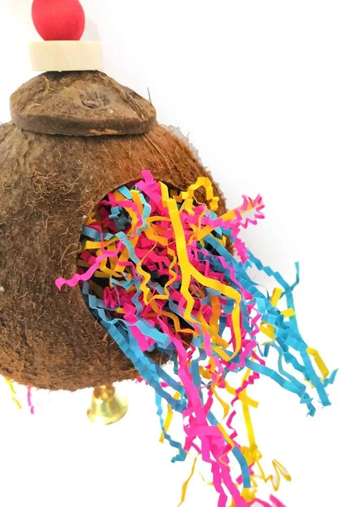 Meiyya Purchase Coconut Shell Climbing Bird Toy, Bird Toy, Biting Ball Accessories Parrots Pets Animals for Birds Meiyya Purchase Coconut Shell Climbing Bird Toy, Bird Toy, Biting Ball Accessories Parrots Pets Animals for Birds