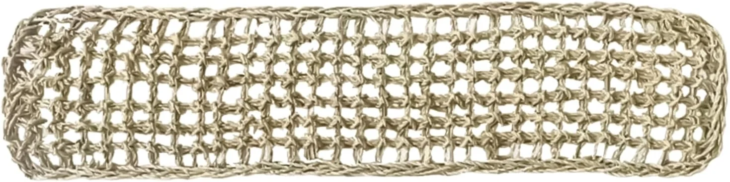 حصیر علف دریایی برای پرندگان، تور بافته شده طبیعی چمن برای طوطی | لوازم جانبی قفس جویدنی برای عروس هلندی، کانور، مرغ عشق، همستر، اژدهای ریش دار، حیوانات کوچک، پاسیو و بالکن