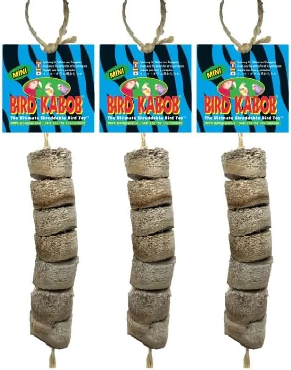 اسباب بازی طوطی خرد کردنی وسکو مدل Bird Kabob مینی (بسته 3 عددی)