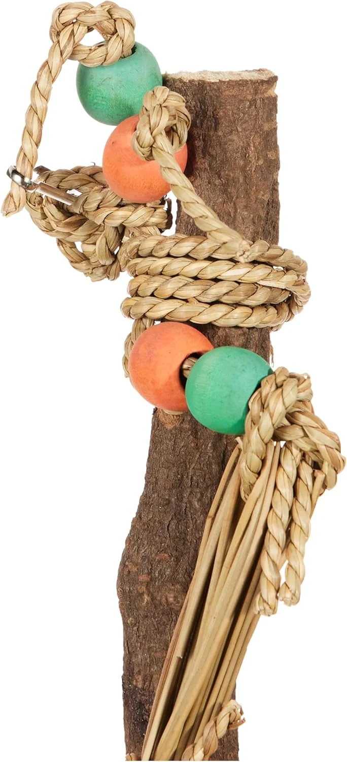 شاخه اسباب بازی طبیعی تریکسی برای پرندگان 56 سانتی متر شاخه اسباب بازی طبیعی تریکسی برای پرندگان 56 سانتی متر