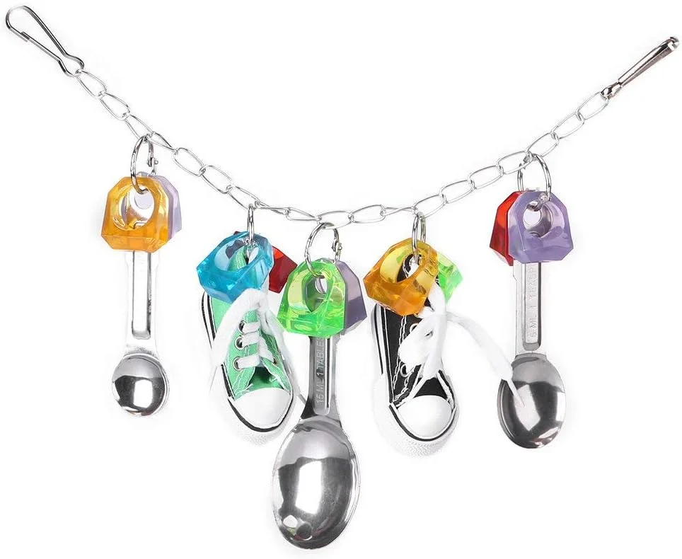 اسباب بازی جویدنی پرنده SYOSI، اسباب بازی گاز گرفتن طوطی، اسباب بازی های آویزان جویدنی طوطی، اسباب بازی های گاز گرفتن قفس طوطی سرگرم کننده برای طوطی، مرغ عشق، عروس هلندی و سایر پرندگان خانگی اسباب بازی جویدنی پرنده SYOSI، اسباب بازی گاز گرفتن طوطی، اسباب بازی های آویزان جویدنی طوطی، اسباب بازی های گاز گرفتن قفس طوطی سرگرم کننده برای طوطی، مرغ عشق، عروس هلندی و سایر پرندگان خانگی