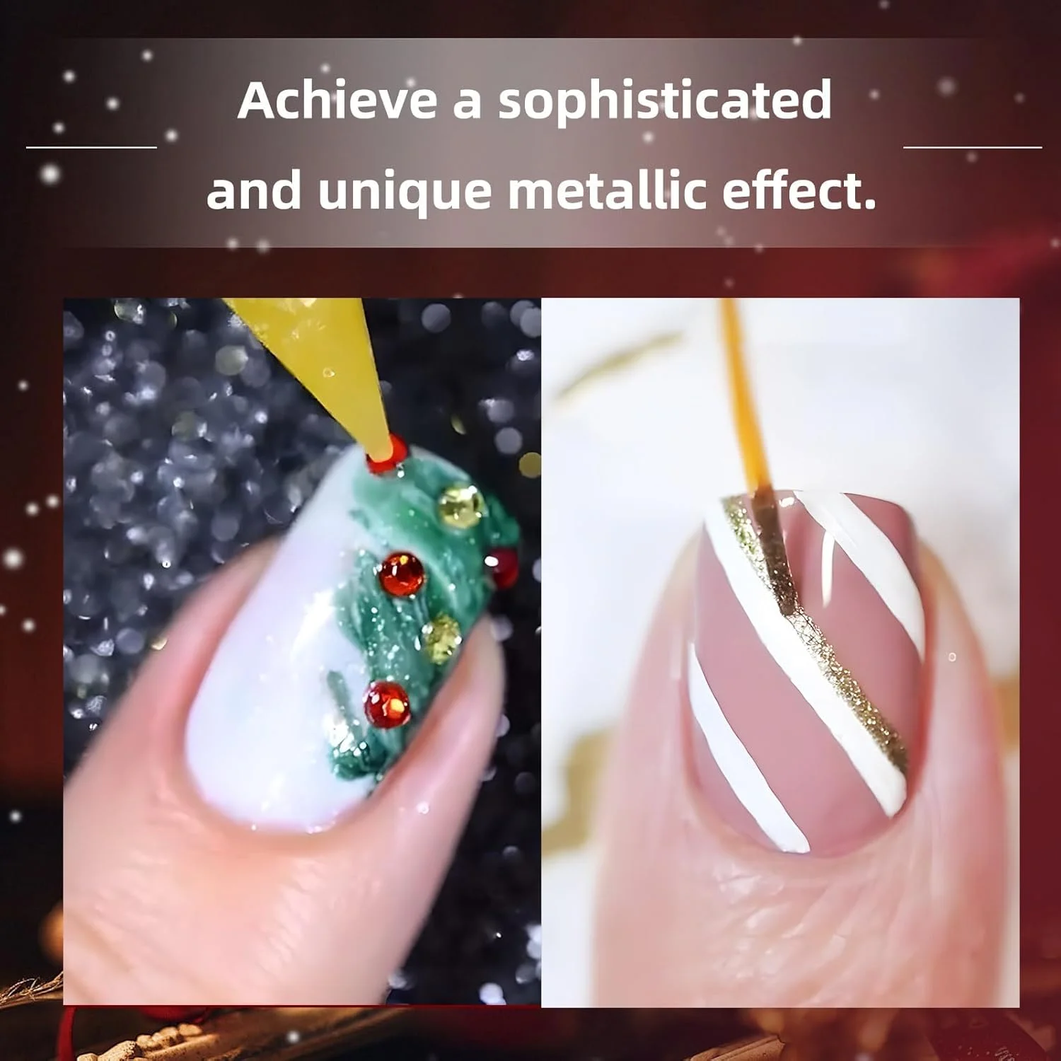 ست لاک ژل متالیک آزونه 6 رنگ، لاک ژل متالیک رنگین کمانی، ماندگاری طولانی، استفاده آسان، مناسب برای مبتدیان، لاک ژل با رنگ های جشن، قابل برداشتن با خیساندن، ست مانیکور ناخن UV/LED ست لاک ژل متالیک آزونه 6 رنگ، لاک ژل متالیک رنگین کمانی، ماندگاری طولانی، استفاده آسان، مناسب برای مبتدیان، لاک ژل با رنگ های جشن، قابل برداشتن با خیساندن، ست مانیکور ناخن UV/LED