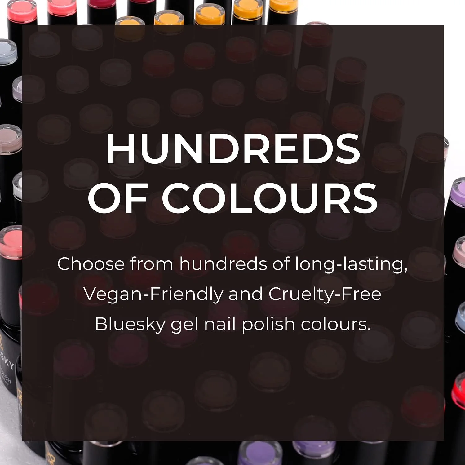 لاک ژل حرارتی آفتاب‌پرست Bluesky - صورتی سرخابی به سفید اکلیلی