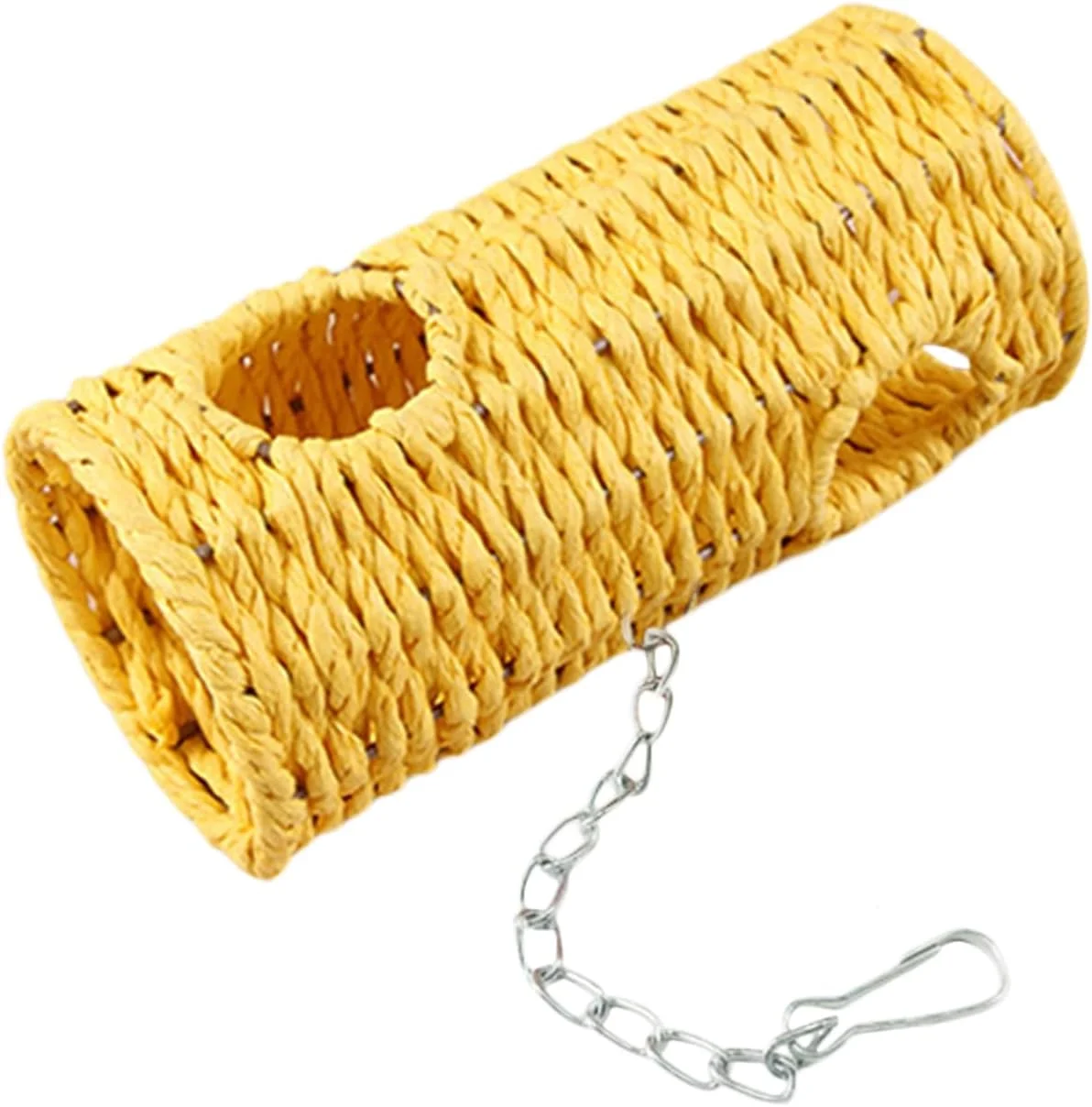 خانه پرنده برای فضای باز - اسباب بازی لانه دنج پرنده - قفس بافته شده زیستگاه اسباب بازی تونل آویز برای طوطی عروس هلندی کانور پاراکیت فنچ همستر مرغ مگس خوار بازی در فضای باز لذت بردن از اکتشاف خانه پرنده برای فضای باز - اسباب بازی لانه دنج پرنده - قفس بافته شده زیستگاه اسباب بازی تونل آویز برای طوطی عروس هلندی کانور پاراکیت فنچ همستر مرغ مگس خوار بازی در فضای باز لذت بردن از اکتشاف