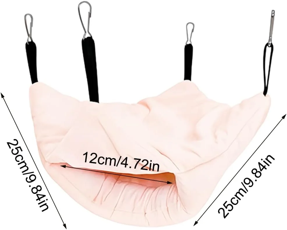 تخت خواب گرم پرنده برای قفس - لانه گرم پرنده دو لایه | لوازم جانبی حیوانات خانگی برای نگهداری، تغذیه، پرورش، نشستن، خوابیدن، زمستان، داخل خانه، مخفی شدن، تزئین، بازی، استراحت، قفس پرنده تخت خواب گرم پرنده برای قفس - لانه گرم پرنده دو لایه | لوازم جانبی حیوانات خانگی برای نگهداری، تغذیه، پرورش، نشستن، خوابیدن، زمستان، داخل خانه، مخفی شدن، تزئین، بازی، استراحت، قفس پرنده