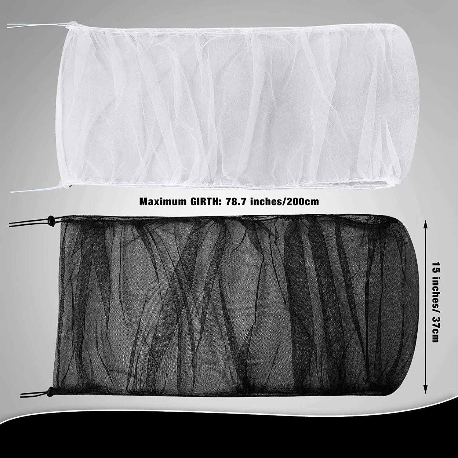 روکش قفس پرنده واواسیا، توری مشبک نایلونی نرم و قابل تنظیم برای جلوگیری از پخش شدن دانه و پر