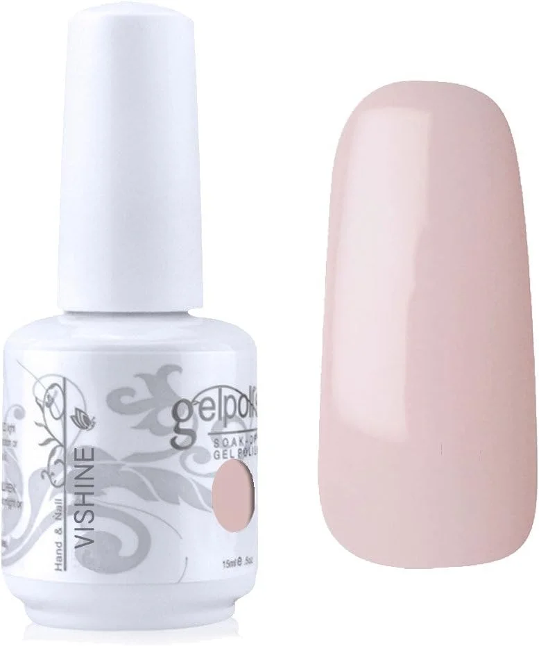 لاک ژل ویشاین مناسب مانیکور سالنی، لاک ژل یو وی LED، رنگ MistyRose (1361) لاک ژل ویشاین مناسب مانیکور سالنی، لاک ژل یو وی LED، رنگ MistyRose (1361)