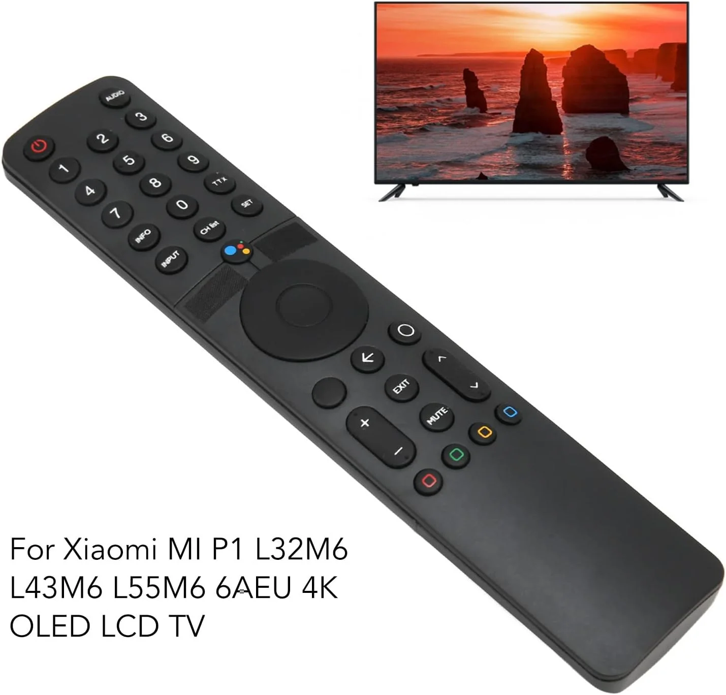 ریموت کنترل تلویزیون جهانی Bewinner، جایگزینی برای تلویزیون های قابل حمل، ریموت کنترل صوتی برای تلویزیون های ال سی دی اولد 4K مدل P1 L32M6 L43M6 L55M6 6AEU ریموت کنترل تلویزیون جهانی Bewinner، جایگزینی برای تلویزیون های قابل حمل، ریموت کنترل صوتی برای تلویزیون های ال سی دی اولد 4K مدل P1 L32M6 L43M6 L55M6 6AEU