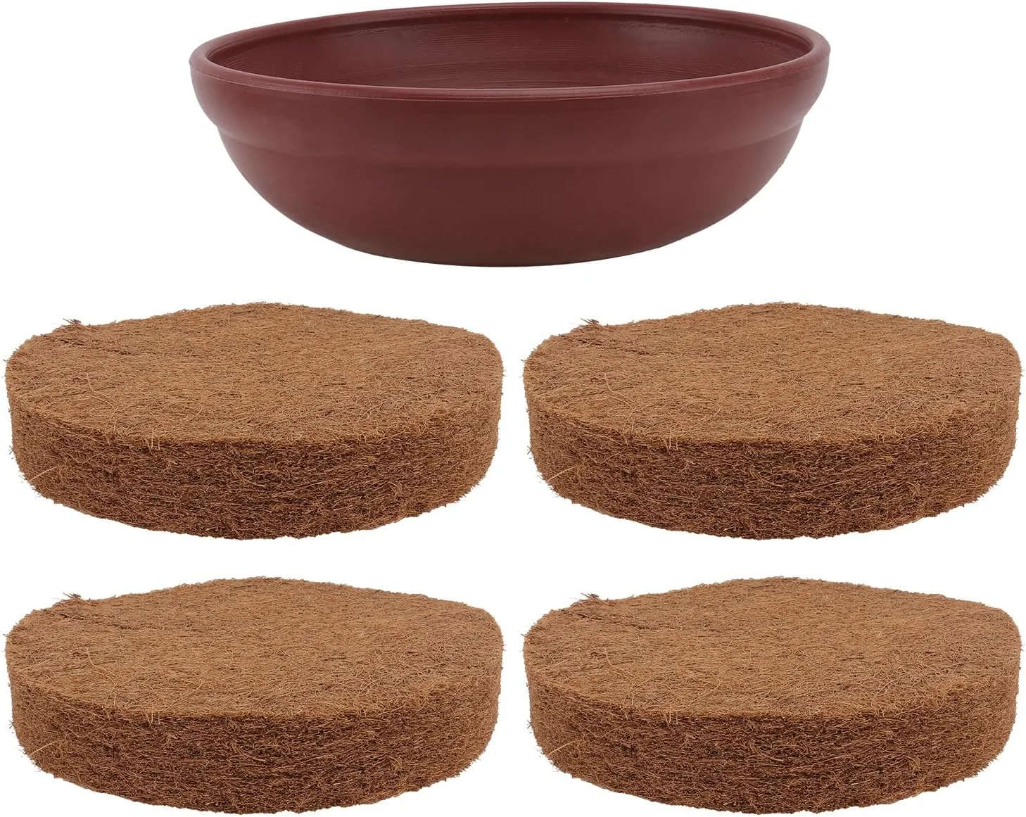 لانه کبوتر Yardwe، لانه پرنده پلاستیکی برای پرورش و تخم گذاری با 4 عدد حصیر نارگیل برای کبوترهای مسابقه ای، قمری ها، بلدرچین ها و پرندگان کوچک، لوازم قفس حیوانات خانگی لانه کبوتر Yardwe، لانه پرنده پلاستیکی برای پرورش و تخم گذاری با 4 عدد حصیر نارگیل برای کبوترهای مسابقه ای، قمری ها، بلدرچین ها و پرندگان کوچک، لوازم قفس حیوانات خانگی