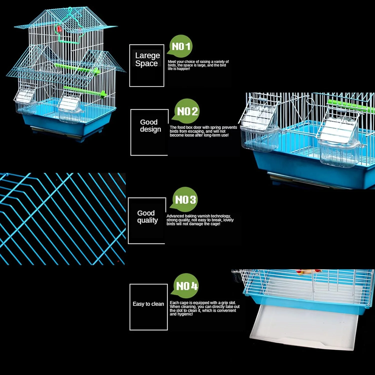 قفس پرنده فروشگاه zlw، قفس طوطی پوست ببری، قفس توکا از ویلا بزرگ، قفس پرنده برای پرورش آهنی طوطی ها، خانه پرنده، قفس بزرگ مسافرتی پرنده (رنگ: قرمز) قفس پرنده فروشگاه zlw، قفس طوطی پوست ببری، قفس توکا از ویلا بزرگ، قفس پرنده برای پرورش آهنی طوطی ها، خانه پرنده، قفس بزرگ مسافرتی پرنده (رنگ: قرمز)