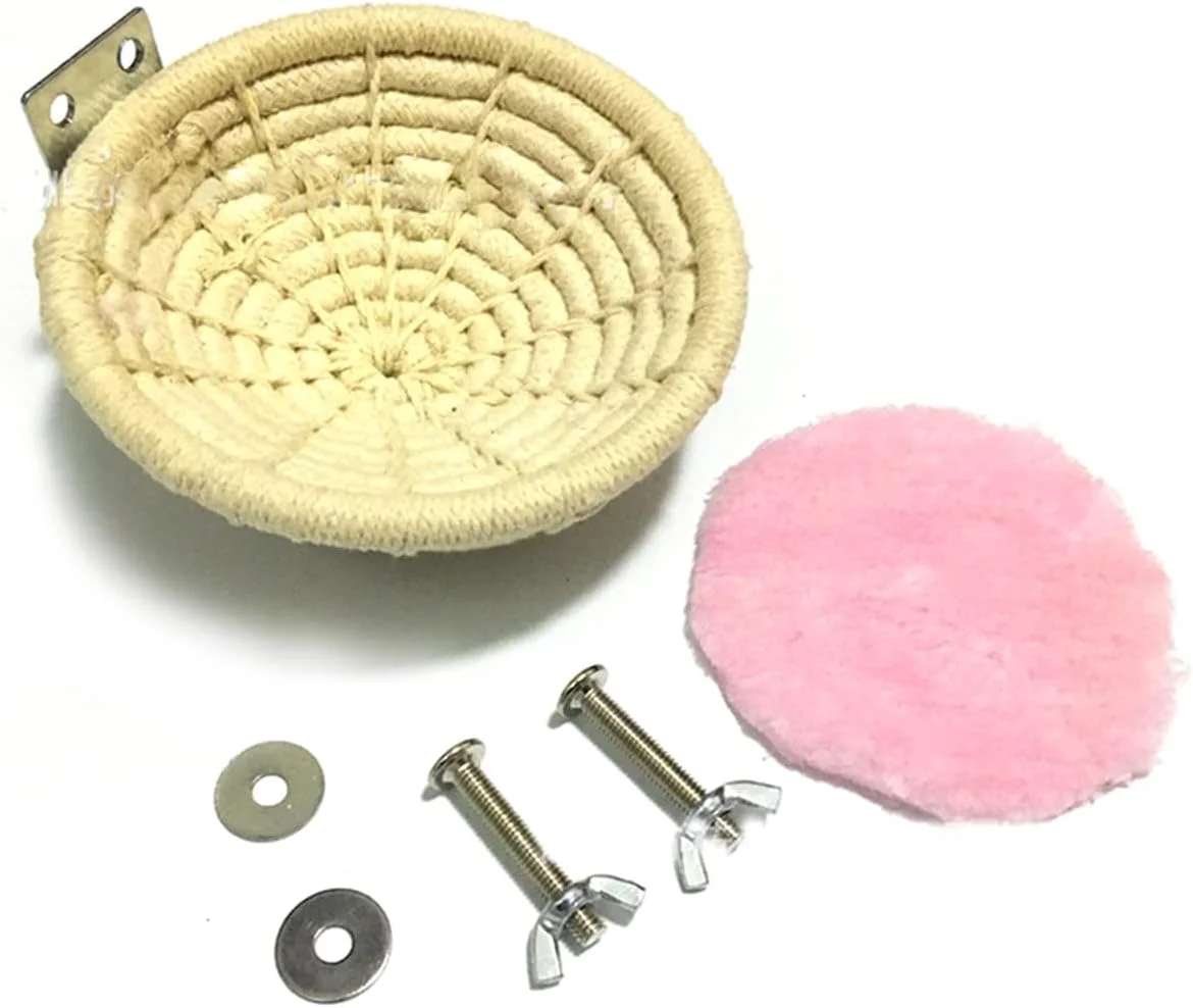 لانه پرنده یامی بوبو برای قفس، لانه تخم پرنده بافته شده از طناب طبیعی دست ساز برای پرندگان کوچک قناری فنچ مرغ عشق لوازم جانبی قفس لانه سازی پرنده لانه پرنده یامی بوبو برای قفس، لانه تخم پرنده بافته شده از طناب طبیعی دست ساز برای پرندگان کوچک قناری فنچ مرغ عشق لوازم جانبی قفس لانه سازی پرنده